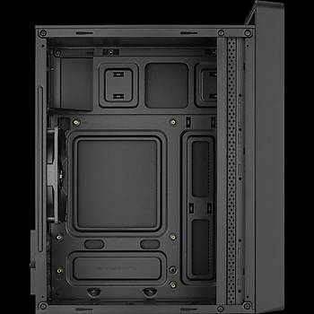 Aerocool CS-109 350W 1x120mm FRGB Micro ATX/Mini ITX Siyah Kasa