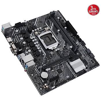 ASUS PRIME H510M-D 3200Mhz(OC) DDR4 HDMI VGA M.2 mATX 1200p