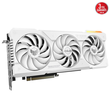 Asus Tuf RTX 4070 Ti Super TUF-RTX4070TIS-O16G-WHITE-GAMING 16GB 256Bit GDDR6X White OC Edition Gaming Ekran Kart�