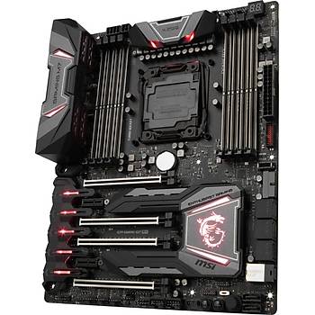 Msi X299 Gaming M7 ACK Soket 2066 DDR4 4500 (Oc) M.2 Usb 3.1 Wifi BT RGB Atx Anakart