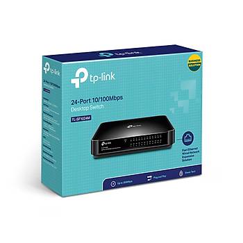 TP-Link TL-SF1024M 24 Port 10/100 Y�netilemez Switch