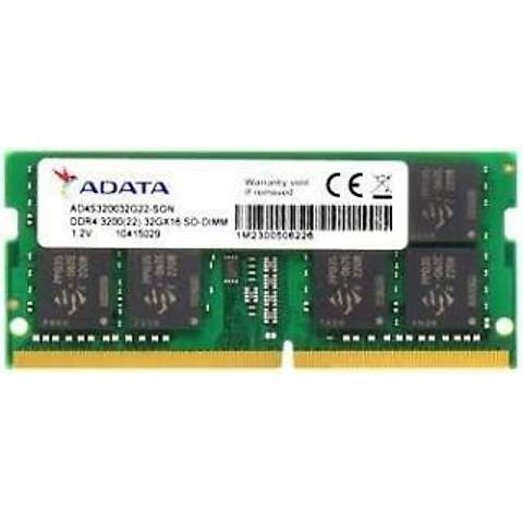 Adata DDR4-3200Mhz CL22 1x32GB SO-DIMM (22-22-22) Ram