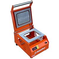 Makropack Manuel Kase Kapatma Tek Gzl Eko Model Tabak Kapatma Makinesi Turuncu