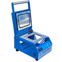 Makropack Manuel Kase Kapatma Tek Blmeli Eko Model Tabak Kapatma Makinesi Mavi