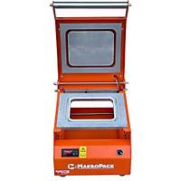 Makropack Manuel Kase Kapatma Tek Gzl Eko Model Tabak Kapatma Makinesi Turuncu