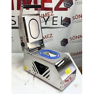 S�nmez Vakum Tekli 177*117 Oval Tabak Kapatma Makinesi Yemek Paketleme