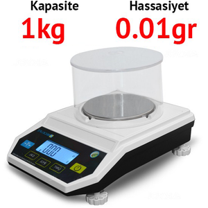 Necklife 1 Kg 0.01 Gr Hassas Tart�m Terazisi