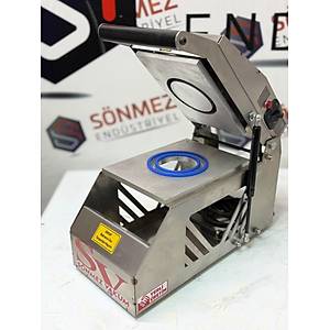 S�nmez Vakum 90 Mm Tekli Bardak Kapatma Makinesi