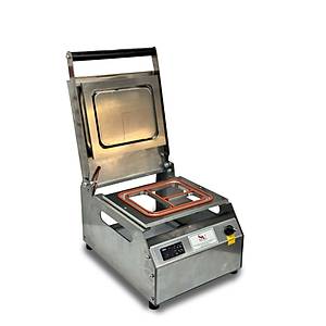 S�nmez Vakum 3 B�lmeli Paslanmaz Manuel Kase Kapatma Makinesi