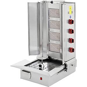 Himaksan Gazl� CE Belgeli D�ner Oca�� 4 Radyanl� Alttan Motorlu