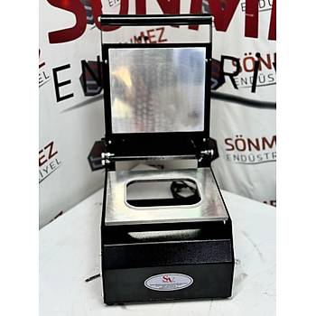 Snmez Vakum NP-18 Dner Taba Kapatma Makinesi Karton Tabak Yaptrma Makinas