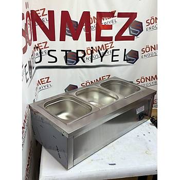 S�nmez 3'L� Benmari 1/2 Gn Set �st� Elektrikli 87x40 Cm