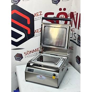 Snmez Vakum Byk Kvet Tabak Kapatma Makinesi 325*265 Kvet Tabak Yaptrma Makinas