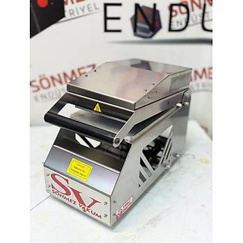 S�nmez Vakum Tekli 110*110 Kare Tatl� Taba�� Kapatma Makinesi