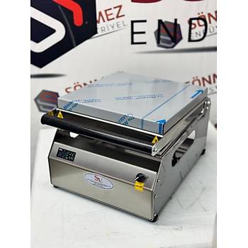 Snmez Vakum Byk Kvet Tabak Kapatma Makinesi 325*265 Kvet Tabak Yaptrma Makinas