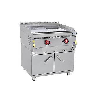 Himaksan Pleyt Izgara Yar Oluklu Elektrikli Dolapl, 380V 80x70x85 Cm