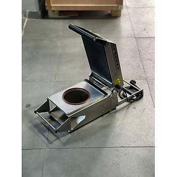 Makropack Çorba Kasesi Kapatma Makinesi - Yuvarlak Tabak Kapatma ( 150 mm )