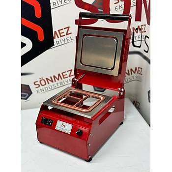 Snmez Manuel Kase Kapatma 3 Gzlu Tabak Kapatma Makinesi Red