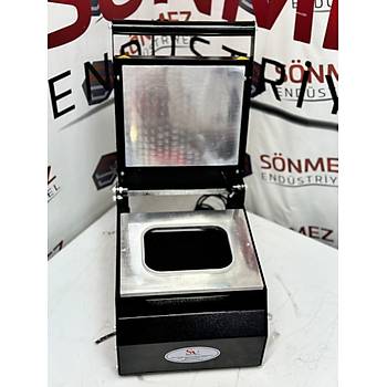 Snmez Vakum NP-18 Dner Taba Kapatma Makinesi Karton Tabak Yaptrma Makinas
