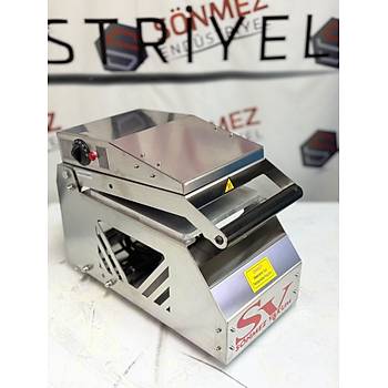S�nmez Vakum Tekli 110*110 Kare Tatl� Taba�� Kapatma Makinesi