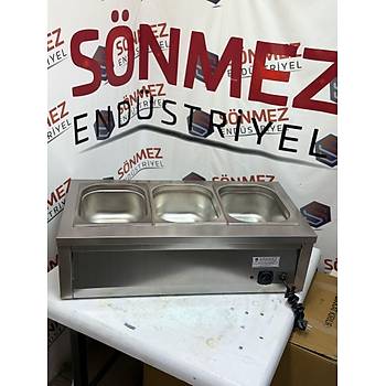 S�nmez 3'L� Benmari 1/2 Gn Set �st� Elektrikli 87x40 Cm
