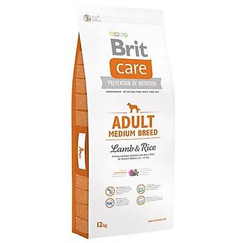 Brit Care Kuzu Etli Orta Irk Yetikin Kpek Mamas 12 KG