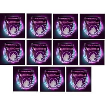 Dc Diamonds 3.8 lt Luxury Kristal Silika Kedi Kumu 11 Adet Lavanta Kokulu