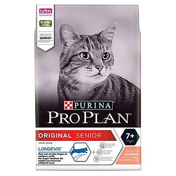 Pro Plan Senior Somonlu 7+ Yaşlı Kedi Maması 3 KG