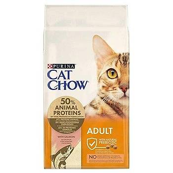 Purina Cat Chow Somonlu ve Ton Balıklı Yetişkin Kedi Maması  15 KG