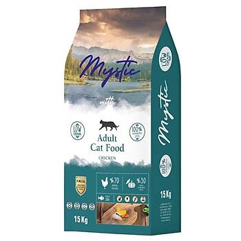 Mystic Tavuklu Az Tahll Yetikin Kedi Mamas 15 KG