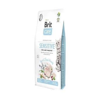 Brit Care Sensitive Hypoallergenic Bcek Ringa Balkl Alerji Kontrol Tahlsz Kedi Mamas 7 Kg