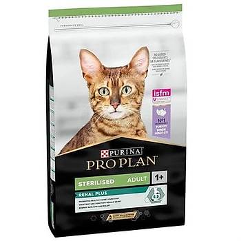Pro Plan Sterilised Hindi Etli Ksrlatrlm Yetikin Kedi Mamas 10 KG-Yeni Ambalaj