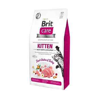 Brit Care Hipoalerjenik Kitten Tahılsız Tavuk Ve Hindili Yavru Kedi Maması 2 Kg