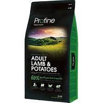 Profine Adult Lamb Hipoalerjenik Kuzu Etli Yetikin Kpek Mamas 15 KG