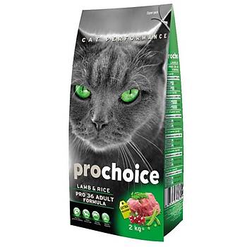 Prochoice Pro 36 Kuzu Etli Yetikin Kedi Mamas 2 KG