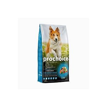 Prochoice Sensitive Skin Balık ve Pirinçli Hassas Derili Yetişkin Köpek Maması 12 kg