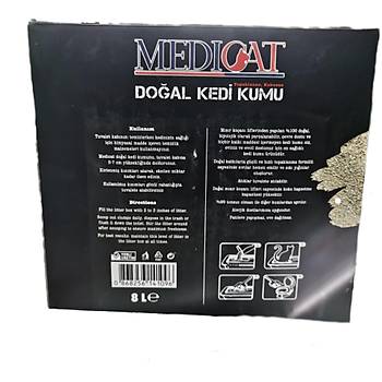 MediCat Doal Kedi Kumu Msr Koan Vegan Kokusuz 8 Litre