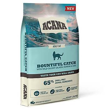 Acana Bountiful Catch Somonlu ve Ringa Balkl Yetikin Kedi Mamas 4500 G