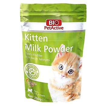 Bio Petactive Kitten Milk Powder Yavru Kedi Süt Tozu