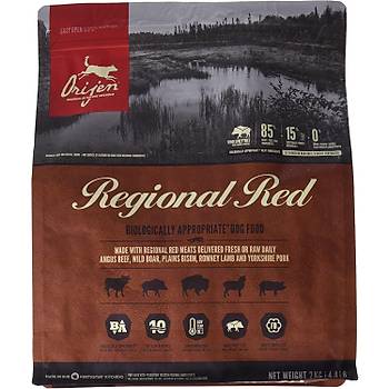 Orijen Regional Red Krmz Etli Tahlsz Yetikin Kpek Mamas 2 KG