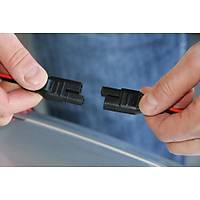 BLACK+DECKER BXA27 Halka Terminalli Ak arj Balant Kablosu ve Ak arj Gstergesi