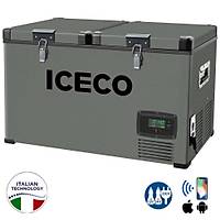 ICECO YCD90 12/24Volt 220Volt 90 Litre ift Blmeli Outdoor Kompresrl Oto Buzdolab/Dondurucu 