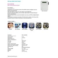 eSense EMS-100GSM GSM Ortam zleme Paneli (Scaklk, Nem, Basn, Voltaj ve Grlt) /  Kablolu