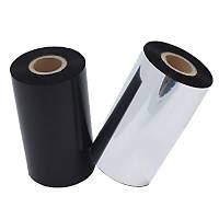 Wax Ribbon 110mm*300mt. WX-10FBK Standart  Outside1/2 n Da Sarm  5 Adet