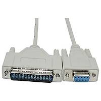S-LINK RS2321.2KB RS232 9 Pin Com To 25 Pin  LPT Paralel Erkek Kablo