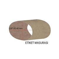 CodeLINE CODELINE-8100-YPK60100.1.40 Yar Parlak Kue Etiket 60 mm x 100 mm 1 Koli 22.000 Adet