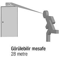Arsel Arselite AE-2223-L Sva Alt Acil k Ynlendirme Armatr Srekli ve Kesintide 180 Dak. Yanan 500 Lmen LED