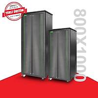  Legend 42u 19 INC Dikili Tip Rack Kabinet 800x1000x2047mm Siyah 