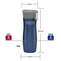 Mobicool MDM40OH 0,40 Litre Vakumlu ift Yaltml Paslanmaz elik Seyahat Barda /Termos/Kupa 