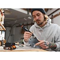 WORX WX739.9 MAKERX 20Volt Kmrsz Profesyonel Gravr Makinesi + 19 Aksesuar (Ak Dahil Deildir)